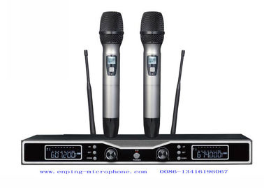 China LS-500 wireless microphone system UHF IR selecta ble frequency PLL AUTOMATIC INDUCTION  competetive price rack ear supplier