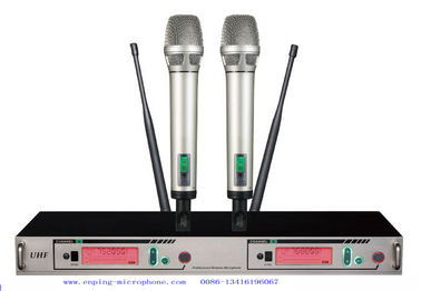 China GL-9900 wireless microphone system UHF IR selecta ble frequency PLL  handheld screen supplier