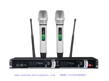 China AT-103 wireless microphone system UHF IR selecta ble frequency PLL  high class supplier
