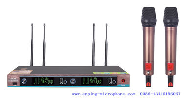 China UR-9S/ UHF wireless microphone system with IR selectable frequency and automatic power-off / SHURE style supplier