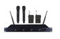 LS-4300 4 channel UHF simple wireless microphone system / mikrofon / 19&quot; ELA STANDARD supplier