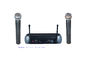 LS-799  UHF Dual channel  wireless microphone system with plastic box / shure style supplier