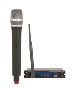 7110 competitive cheap price single channel one-handheld wireless microphone UHF micrófon