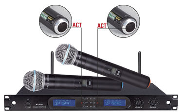 China excellent quality 8008 wireless microphone system 200 channels infrared LCD handheld supplier