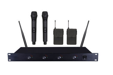 China LS-4300 4 channel UHF simple wireless microphone system / mikrofon / 19&quot; ELA STANDARD supplier