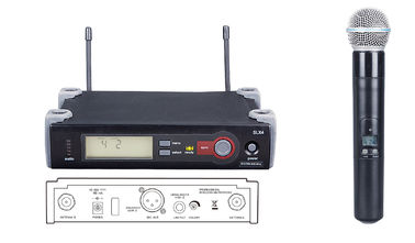 China excellent quality SLX4 infrared wireless microphone system UHF single handheld SHURE supplier