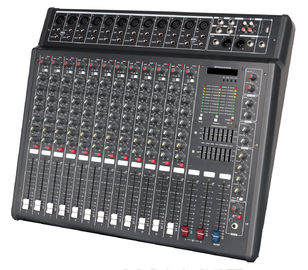 China CMX-842U/1242U/1642U mixer mixing console 100MM fader 4 band EQ LED MP3 system Nigeria Gha supplier