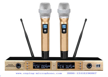China LS-6100 wireless microphone system UHF IR selecta ble frequency PLL AUTOMATIC INDUCTION  competetive price rack ear supplier