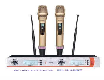 China UGX9II wireless microphone system UHF IR selecta ble frequency PLL  competetive low price rack ear SHURE supplier