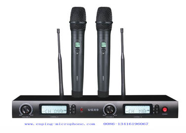 China UGX9 wireless microphone system UHF IR selecta ble frequency PLL  competetive low price rack ear SHURE supplier