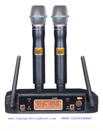 China LS-D8 wireless microphone system UHF IR selectable frequency PLL  small microphone SHURE copy supplier