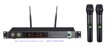 China LS-8600 infrared PRO UHF DUAL cordless wireless microphone system PLL Rack-Mountable optional muti channel supplier