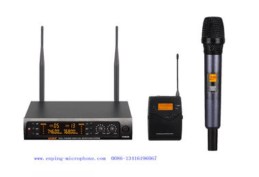 China LS-975-2 muti channel wireless microphone system UHF IR selectable frequency  PLL  iron handheld high quality supplier