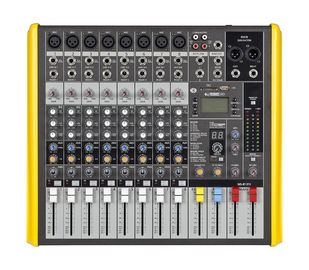 China MS-412/612/812FX  mixing console with 99DSP bluetooth MP3 / no powered mixer supplier