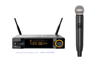 China LS-807 ture diversity  UHF singel channel  wireless microphone system /new style supplier