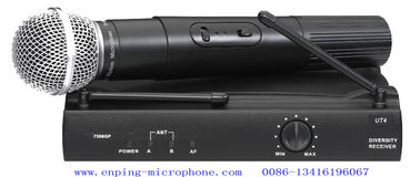 China LS-7300 one channel UHF wireless microphone with single handheld / SHURE UT-4 style /micrófono mikrofon supplier