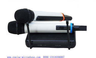 China UM-1016 Dual channel VHF mini size wireless microphone / micrófono / cheap supplier