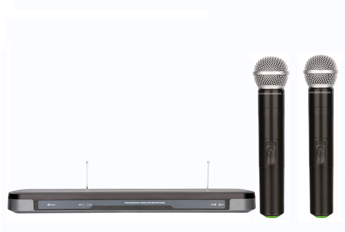 7220 competetive cheap price dual channel wireless microphone uhf