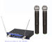 LS-22 cheap price dual channel UHF wireless microphone with  lavalier lapel / mini size MICS / shure/ micrófon supplier