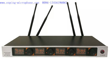 UM-4000  four channels VHF wireless microphone with screen  / micrófono / good quality supplier