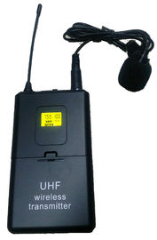 SR-318   double channel VHF small size wireless microphone with screen  / micrófono / SHURE style supplier