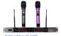 UM-1018 professional  double channel VHF wireless microphone with screen  / micrófono / good quality supplier