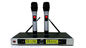 UM-1019 professional  double channel VHF wireless microphone with screen  / micrófono / good quality supplier