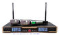 SR-328 professional  double channel VHF wireless microphone with screen  / micrófono / good quality supplier