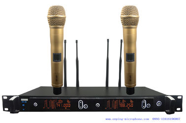 UR-12D/ HIGH QUALITY  TRUE DIVERSITY UHF wireless microphone system with IR selectable frequency/SHURE STYLE