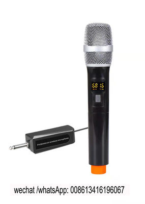 U1 / professional universal  UHF wireless microphone  with 20 channel selectable frequency rechargeable battery 18650